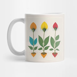 Abstract Botanical Seven Mug